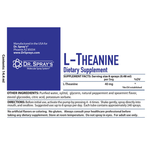 L-Theanine Munsprej (25 ml)