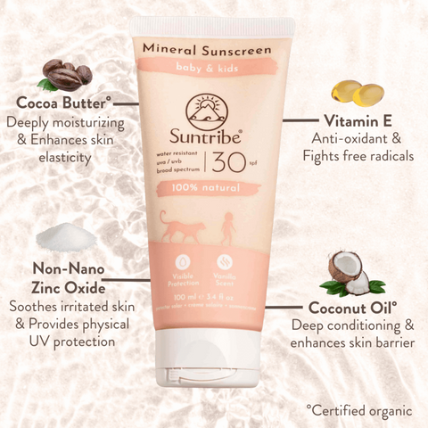 Baby & Kids Natural Mineral Suncreen SPF 30