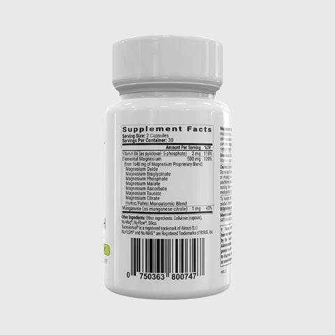BiOptimizers - Magnesium Breakthrough Supplement Facts