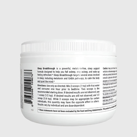 BiOptimizers - Sleep Breakthrough - Tropical Dreams dietatry supplement
