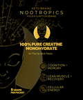 Pure Creatine Monohydrate – Keto Brainz