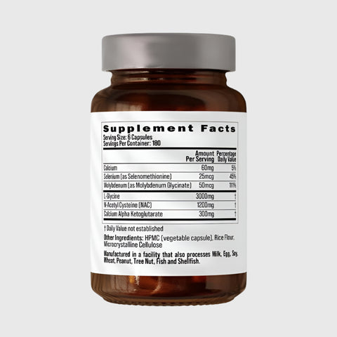 Biostack Labs - Glynac+ Supplement Facts