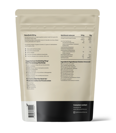 Grass-Fed Bone Broth Powder (450g)