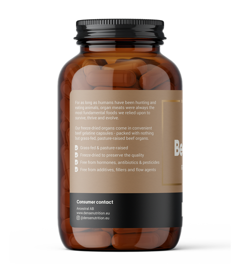 Grass-Fed Beef Liver (180 capsules)
