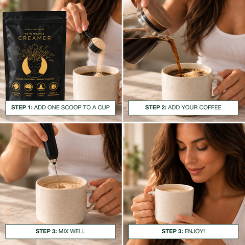 Nootropic Creamer with C8 MCT