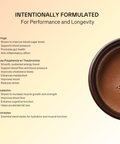 Rich chocolate drink with moringa, cacao and green tea extract, which promotes energy, mental clarity and hydration.