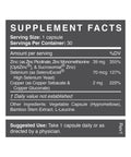 Cymbiotika - ZINC Complex supplement facts