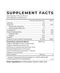 Cymbiotika - Elderberry juice concentrate - Supplement facts